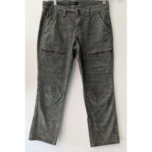 Supplies Women's Mid Rise Camo Cargo Pants Slim Stretch Size 4 (26x24) (217)